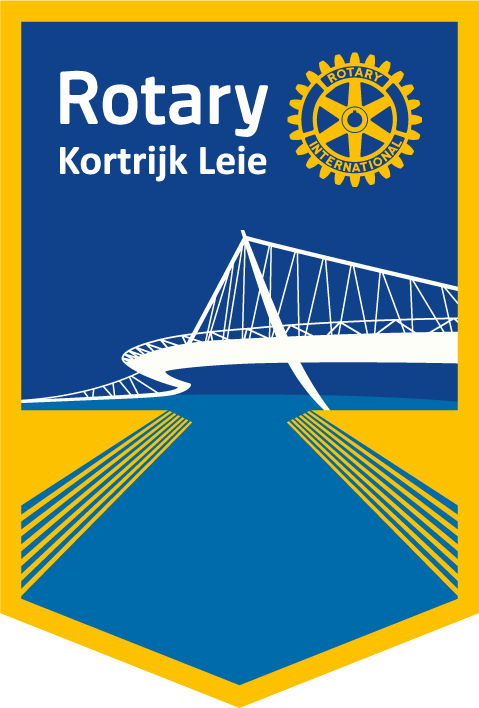 Rotary Kortrijk Leie Logo